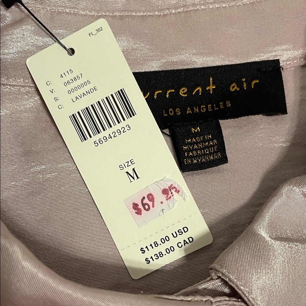NWT Anthropologie Current Air Blush Pink Jacket - Picture 9 of 11
